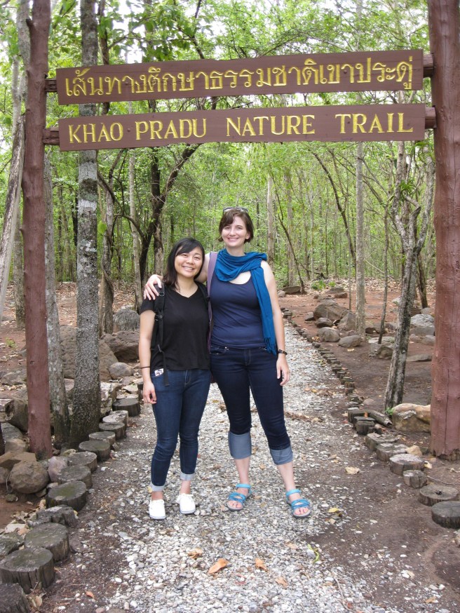 Me and Ako on a nature walk