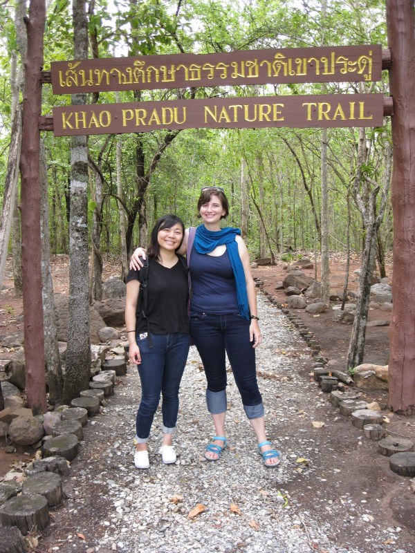 Me and Ako on a nature walk