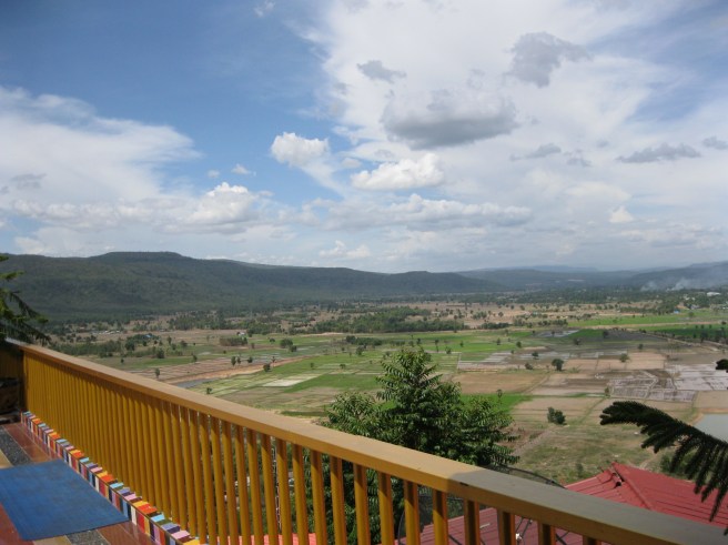 The view from the chinese temple